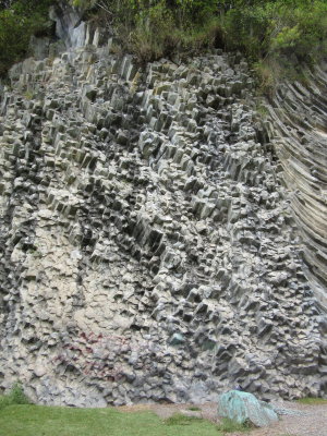 Hexagonal rock formation