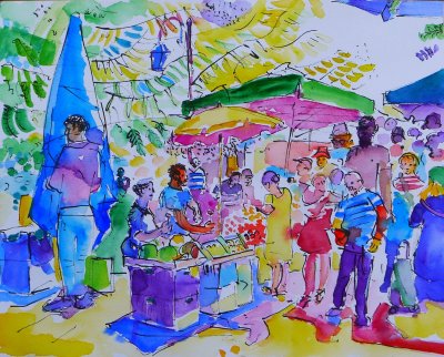 Watercolours 2017 - 2018