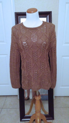 #311 Brown wool blend sweater