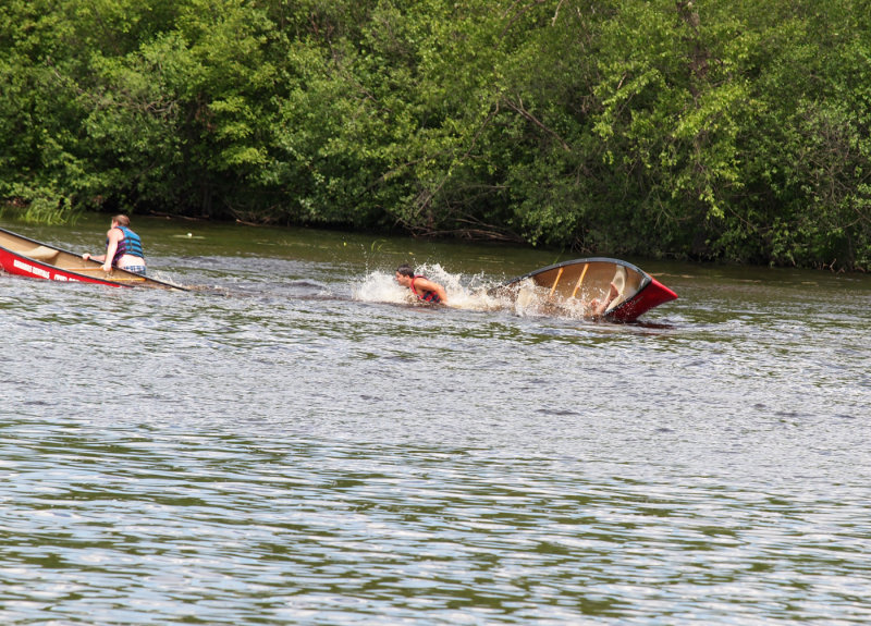 Two Out Of Three Capsized At The Mid-Way Point...