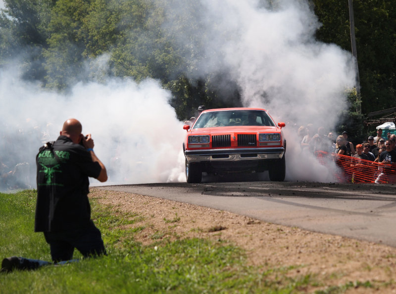 Here's The Burn Out Contest...