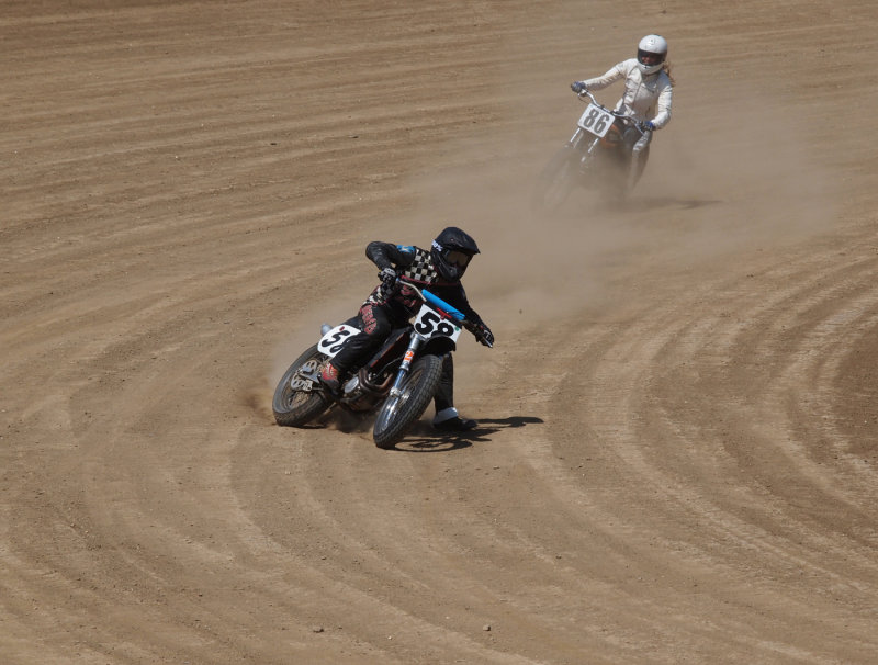 Time For The Flat Track Motorcycles Now...