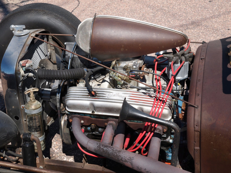 ...The Other Headlight Bucket Became A Air Cleaner.