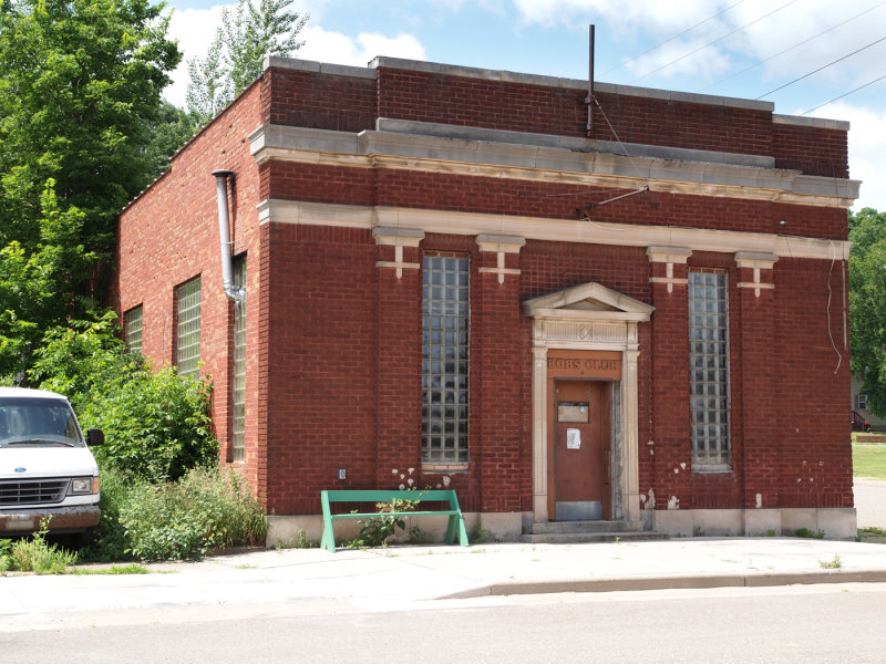 This Was Originally A Bank, Later A Bar. Fairchild, WI