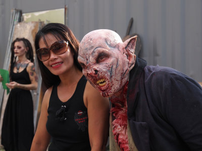 Eve's Getting Hit On By Another Monster While Holly Looks On From Behind...
