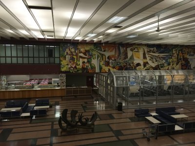 Gander airport mural