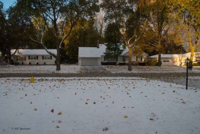 First Snow Of The Season