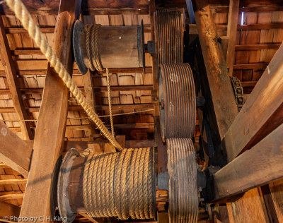 Old Mill Pulley System