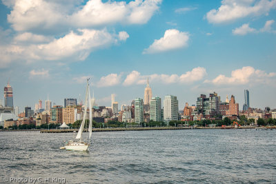 Sailing on the Hudson River