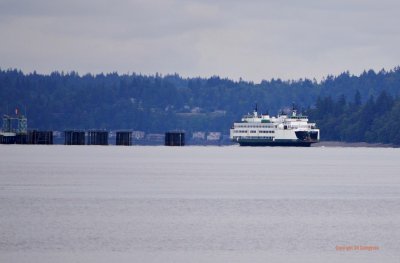 Washington State Ferry enroute to Vashon Island