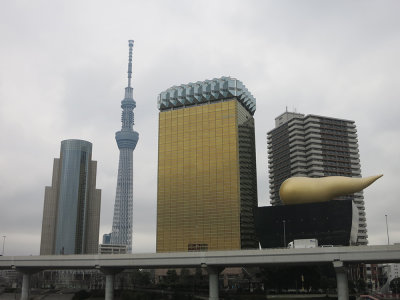 Tokyo Sky Tree and Asahi Building