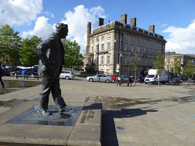 harold wilson, once pm and mp for huddersfield