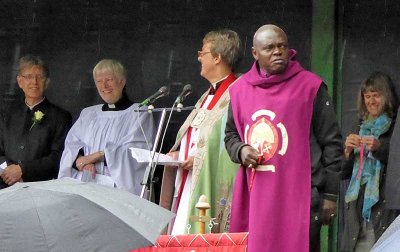 archbishop sentamu scolding the rain