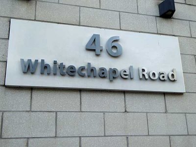 whitechapel road - walking again now