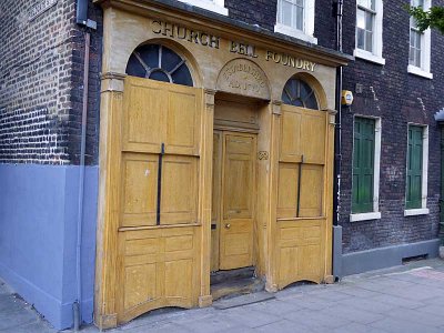 sad sight of closed whitechapel bell foundry