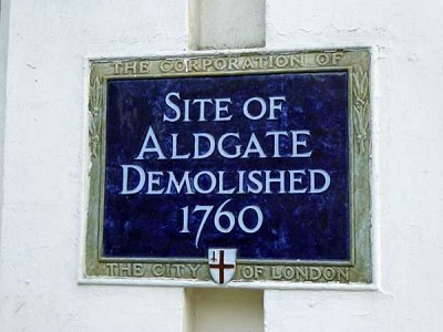 that's when london's gates came down