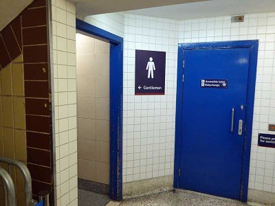 free parking - oops free public toilets
