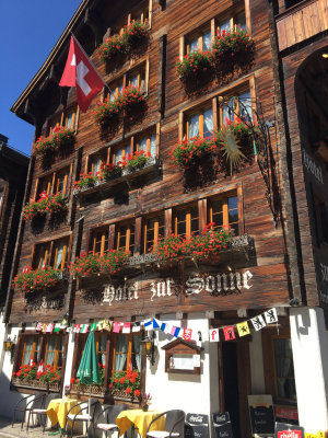 A tasty lunch here, orchestrated by the eighty year old owner