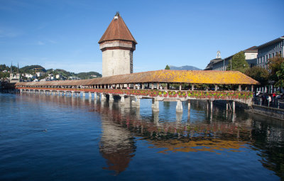 Chapel Bridge with Water Tower