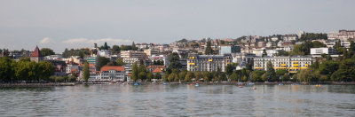 Lausanne from the lake