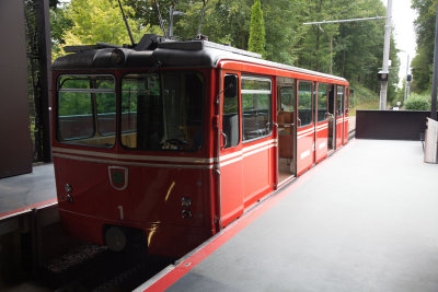 Dolderbahn originally a private train to the exclusive Dolder Grand Hotel