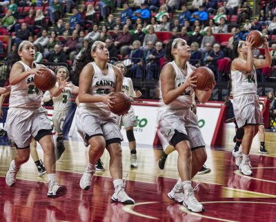 2017-03-03 Seton girls vs SV  Section 4 finals 