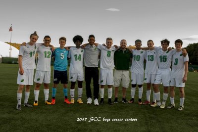 2017-10-04 Seton boys soccer vs CV  Senior Night