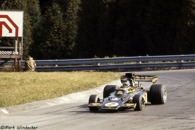 13th Jacky Ickx Lotus 72E R5/Ford Cosworth DFV