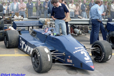 Tyrrell 011 3/Ford Cosworth DFV Michele Alboreto