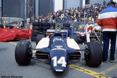 Ensign N181 MN-16/Ford Cosworth Roberto Guerrero