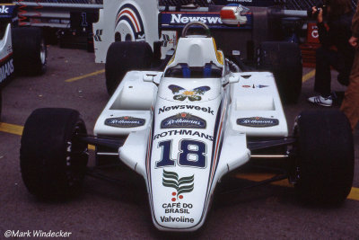 March 821 RM09/Ford Cosworth DFV Raul Boesel