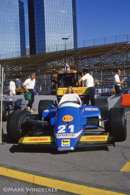 Osella FA1G/Alfa Romeo 890T Piercarlo Ghinzani