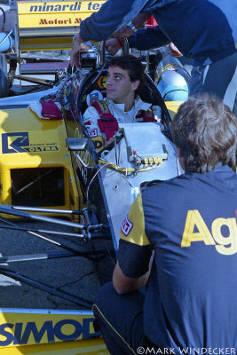Minardi M185B/Moderni 615-90 Alessandro Nannini