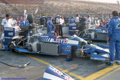 Ligier JS27/Renault EF4B René Arnoux