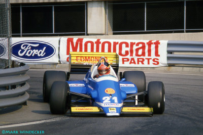 22nd Piercarlo Ghinzani....