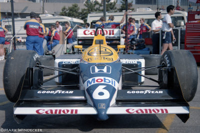 Williams FW11B/Honda RA167E Nelson Piquet  