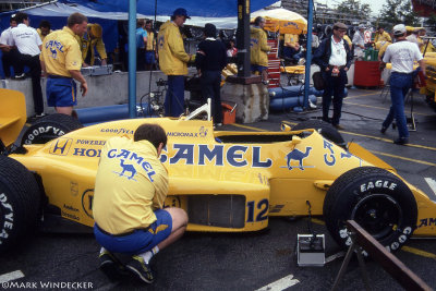 Lotus 99T/Honda RA167E  Ayrton Senna  