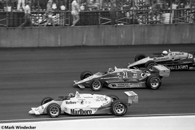 Row 5-Emerson Fittipaldi/Johnny Rutherford/Pancho Carter 