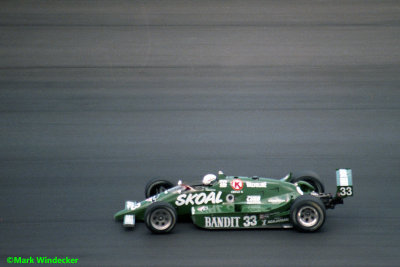 18th Tom Sneva   March 86C/Cosworth  