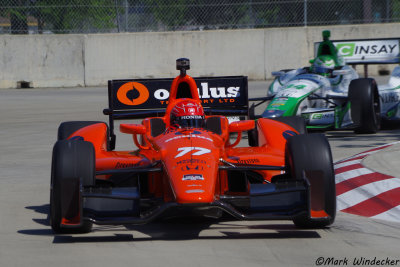 22nd Simon Pagenaud Schmidt Peterson Hamilton Motorsports Honda