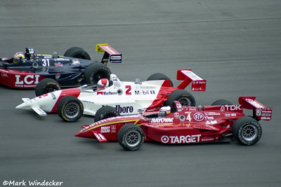 Row 2 Zanardi/Unser Jr./Ribeiro 
