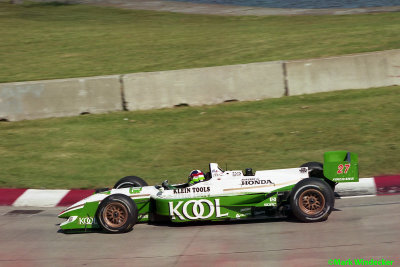 2nd Dario Franchitti Reynard 2KI-Honda HR-1  Team KOOL Green 