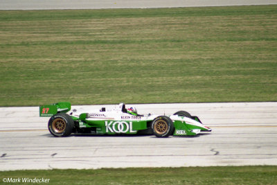 1st Dario Franchitti Reynard 2KI-Honda HR-1   Team KOOL Green 
