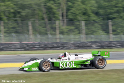 16th  Dario Franchitti Reynard 2KI-Honda HR-1   Team KOOL Green 