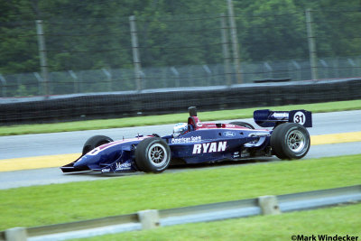 3rd  Ryan Hunter-Reay Reynard 01I-Cosworth XFE  American Spirit Team Johansson 
