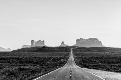 Into monument Valley