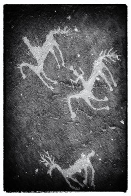 Navaho petroglyphs