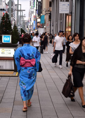 Kimono in Ginza, Tokyo