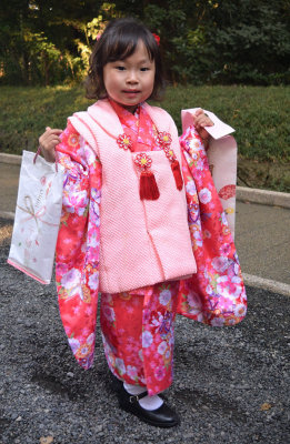 Girl in kimono 3, Meji shrine