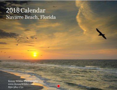 2018 Navarre Beach Calendar